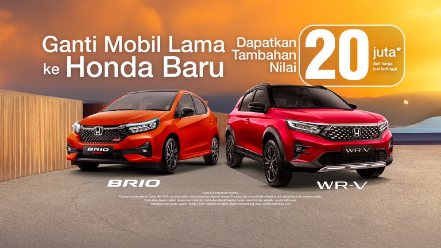 Honda Tawarkan Tukar Tambah dengan Benefit Tambahan