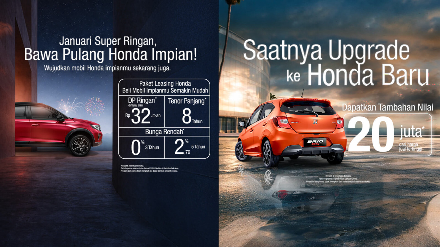Januari Super Ringan, Bawa Pulang Honda Impian!